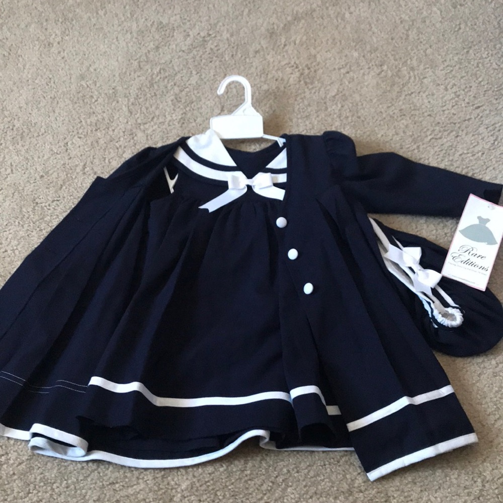 Rare Editions Sailor 4 piece set 24 mo